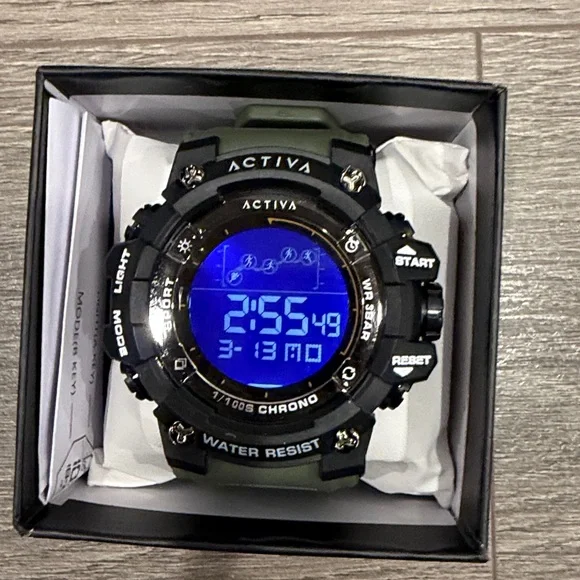 Activa Summit X Invicta Men's Digital Watch - 50mm. Black (ACW8082-006) - Picture 6 of 9